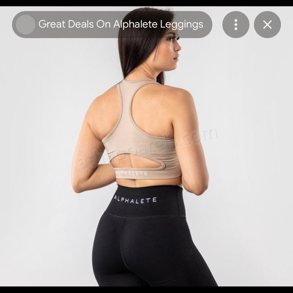 Alphalete Aero Bra Size S